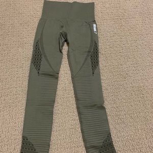 Green Gymshark Energy Seamless Leggings